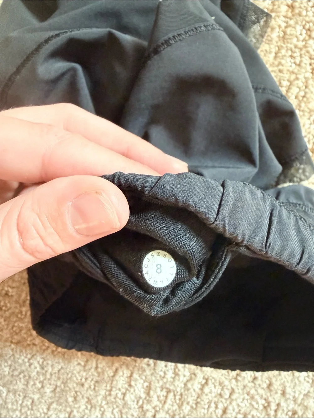 Lululemon Anew Shorts, 4”, Size 8, Black